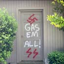 Photo: North Alabama synagogues vandalized with swastikas, anti-Semitic slurs