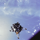 Apollo 9 Lunar Module "Spider" Over the Earth