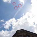 Photo: UFOs filmed above BBC building in London