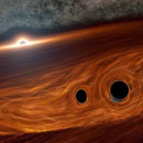 Photo: Scientists Spot Two Black Holes Merged Into Never Before Seen Size
