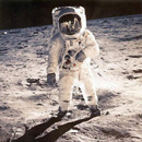 Photo: Buzz Aldrin, second man on moon, recalls 'magnificent desolation'