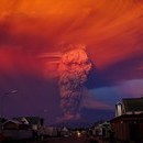 Photo: Erupting Calbuco Volcano Lights Up The Sky