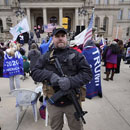 Photo: Trump mob surrounds Texas, California, Michigan, Georgia, Oregon AND Kansas state capitols