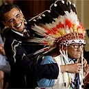 Photo: Crow Chief Receives Medal of Freedom