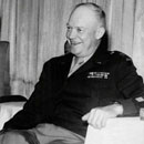 Photo: President Eisenhower had three secret meetings with aliens, former Pentagon consultant claims
