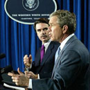 Photo: Bush threatened nations that did not back Iraq war
