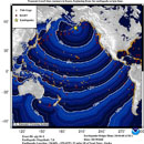 Photo: Tsunami warning issued following 7.4 magnitude earthquake near Sand Point