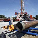 Photo: Audit: Fracking pipes are completely unregulated
