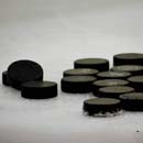 Photo: University issues hockey pucks to defend against active shooters