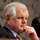Photo: Sen. Ted Kennedy collapses at inaugural lunch