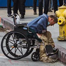 LAPD Shoots "Less Lethal" Rounds Directly At Homeless Man Who Was Not Protesting