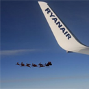 Photo: Santa-shaped UFO spotted by pilot