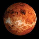 Photo: Venus has frequent bursts of lightning